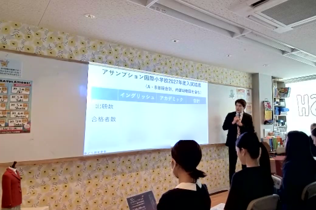 2027年度 入試結果