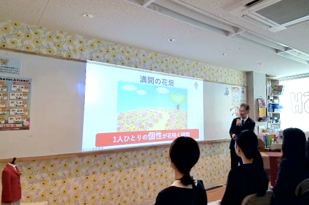 平石校長先生のお話